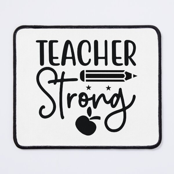 Item preview, Teacher Strong - Inspirational School Mentor Professional Gift designed and sold by FuzionRaptor.