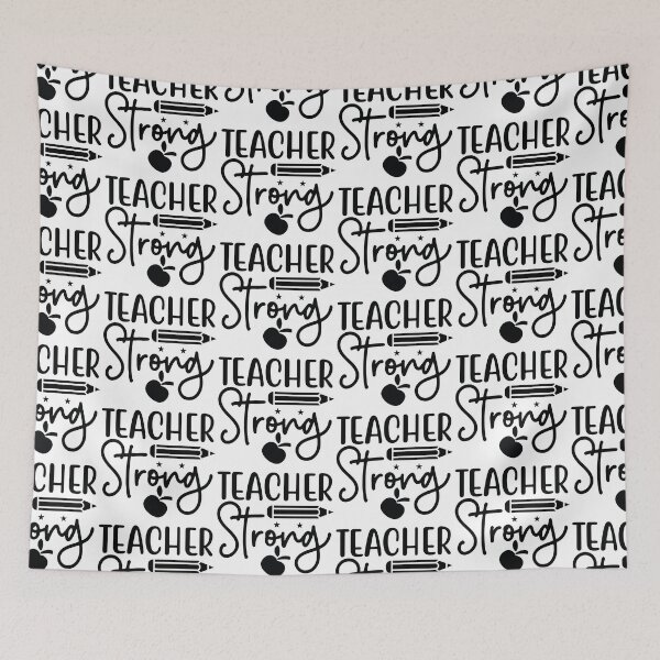 Item preview, Teacher Strong - Inspirational School Mentor Professional Gift designed and sold by FuzionRaptor.