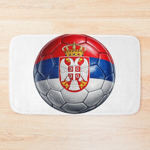Item preview, Serbia Football Flag Design designed and sold by redsharkuk.