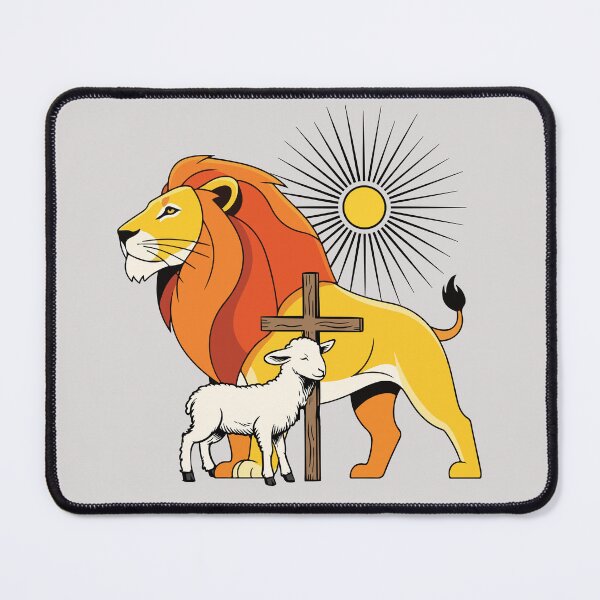 Item preview, Lamb and Lion designed and sold by AMERICANCHEEZ.