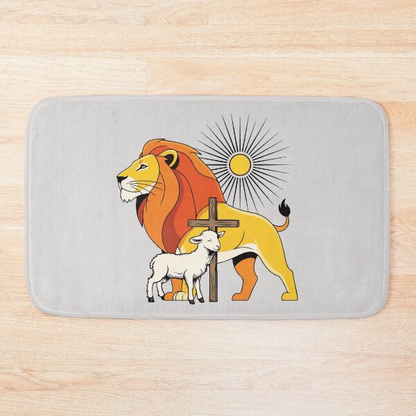 Item preview, Lamb and Lion designed and sold by AMERICANCHEEZ.