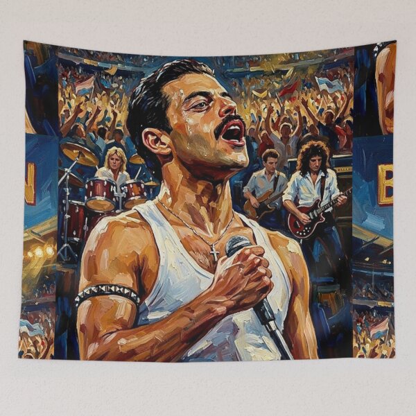 Item preview, Bohemian Rhapsody: The Magic of Live Aid designed and sold by Art's Diner.