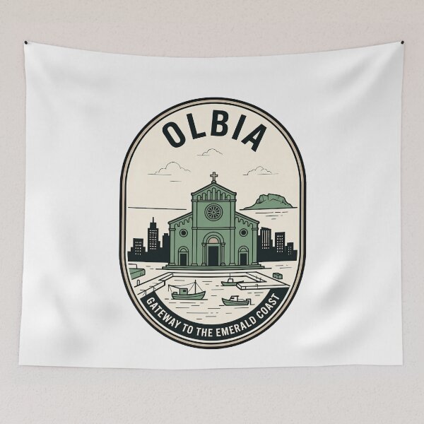 Item preview, Olbia Sardinia Italy Gateway To Emerald Coast designed and sold by k3rstman1.