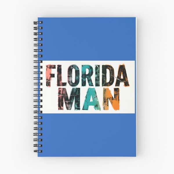 Item preview, *Distressed Florida Man Retro Text Art* designed and sold by Petringo.