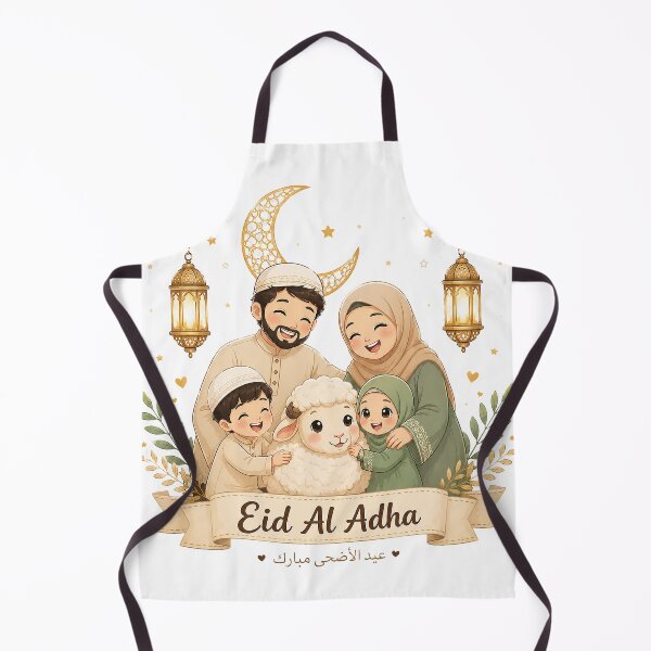 Item preview, Cute Eid Family With Sheep designed and sold by best-2025.