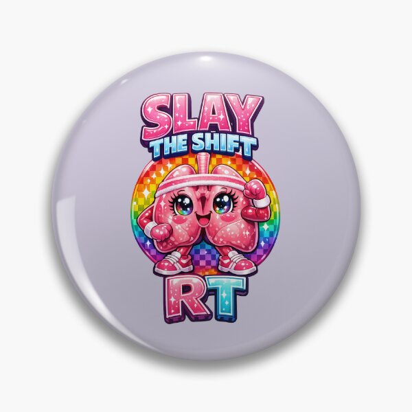 Item preview, Cute Kawaii Oxygen Mask Respiratory Therapist Nurse Week RT Pride Medical Worker Rainbow Candy Meme Design designed and sold by ClinicalHubs.