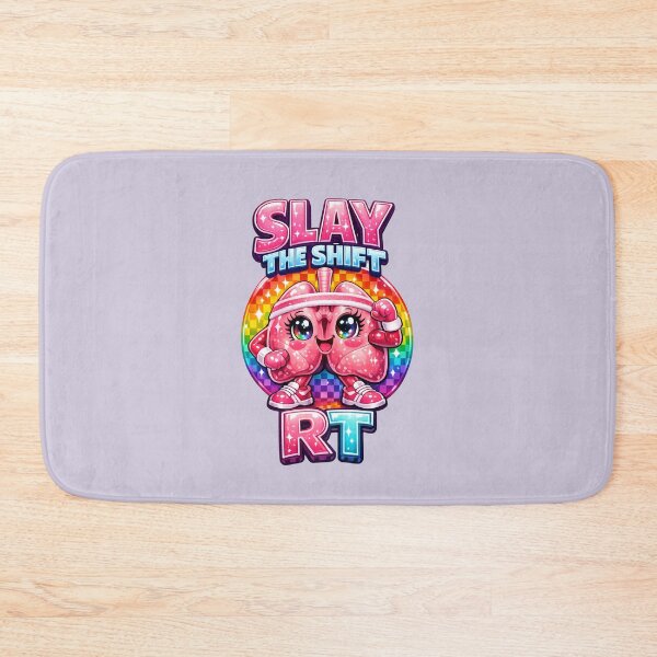 Item preview, Cute Kawaii Oxygen Mask Respiratory Therapist Nurse Week RT Pride Medical Worker Rainbow Candy Meme Design designed and sold by ClinicalHubs.