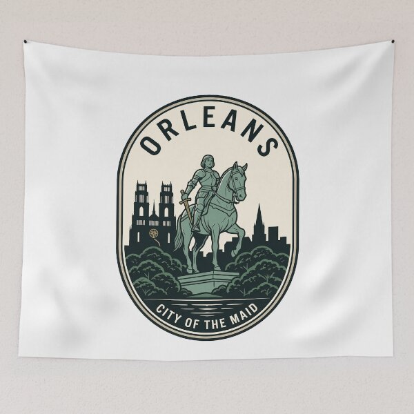 Item preview, Joan of Arc Orleans France Historical Emblem designed and sold by k3rstman1.