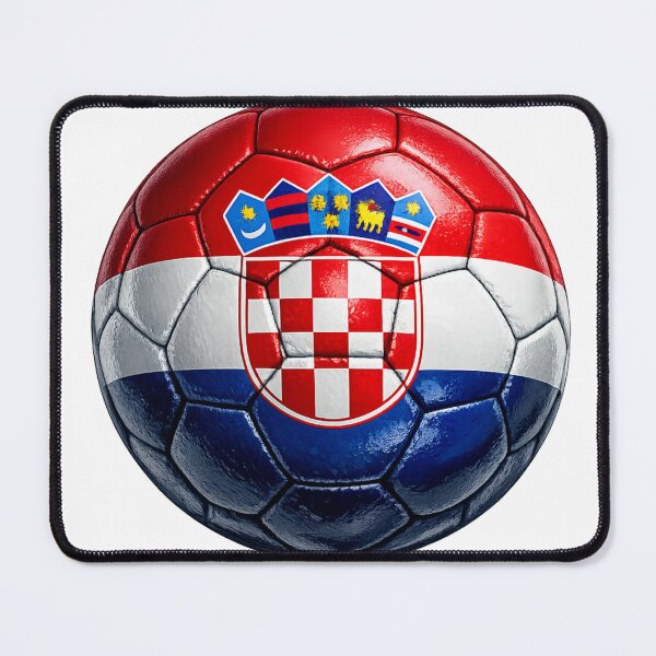 Item preview, Croatia Football Flag Design designed and sold by redsharkuk.