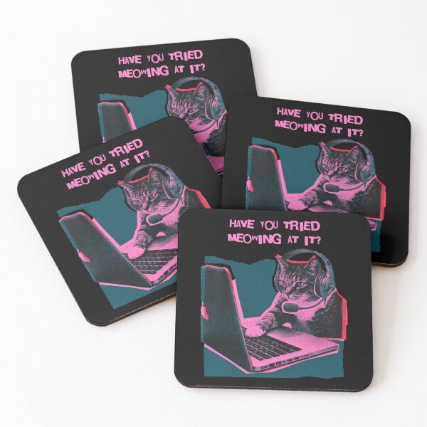Item preview, Have You Tried Meowing At It Cat Tech Support designed and sold by d247.