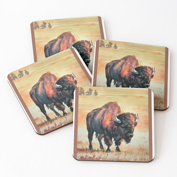 Item preview, American Bison on the Plains designed and sold by RWCarpenter.