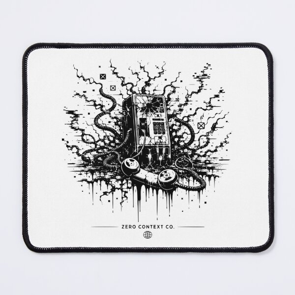 Item preview, Disconnected Reality – Glitch Payphone Streetwear Graphic designed and sold by ZeroContextCo.