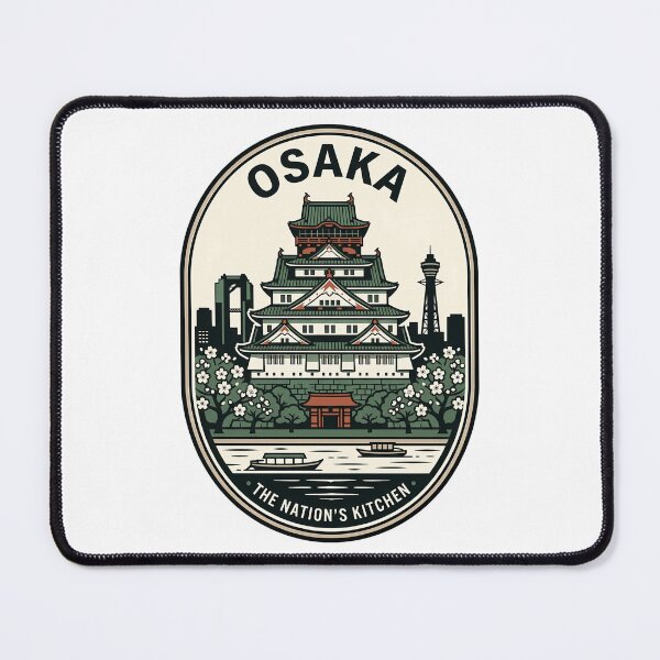 Item preview, Vintage Osaka Japan Castle Travel Badge designed and sold by k3rstman1.