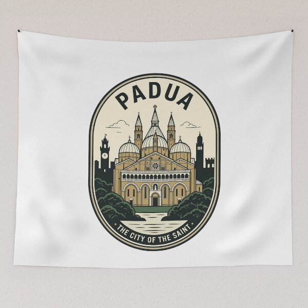 Item preview, Padua Italy Saint Anthony Basilica Travel Badge designed and sold by k3rstman1.