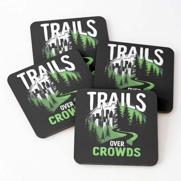 Item preview, Trails Over Crowds Forest Bathing Trails designed and sold by MooonTees.