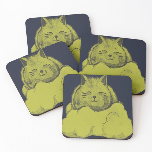 Item preview, Sleepy Cat on Cloud designed and sold by kinpirks.