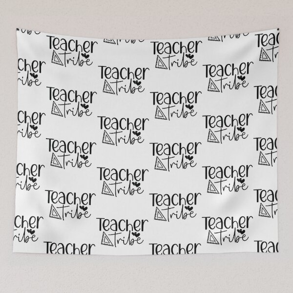 Item preview, Teacher Tribe - Cute School Team Squad & Educator Life Art designed and sold by FuzionRaptor.