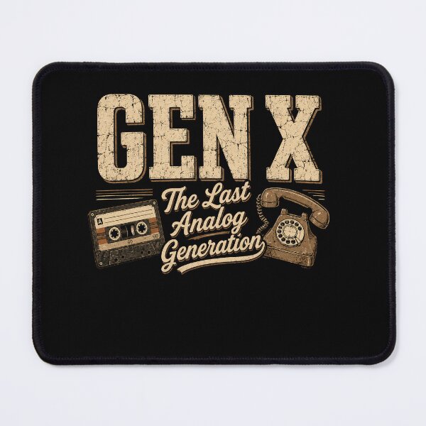 Item preview, Gen X The Last Analog Generation | Retro Vintage Gen X Design designed and sold by ArcaneArtistry.