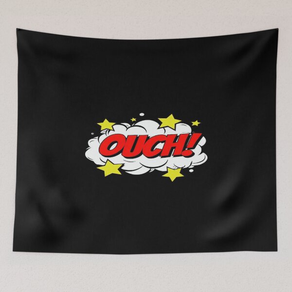 Item preview, Ouch Comic Burst | Bold Retro Pop Art Sound Effect Graphic for Stickers & Fun Designs designed and sold by Bright Nest Studio.