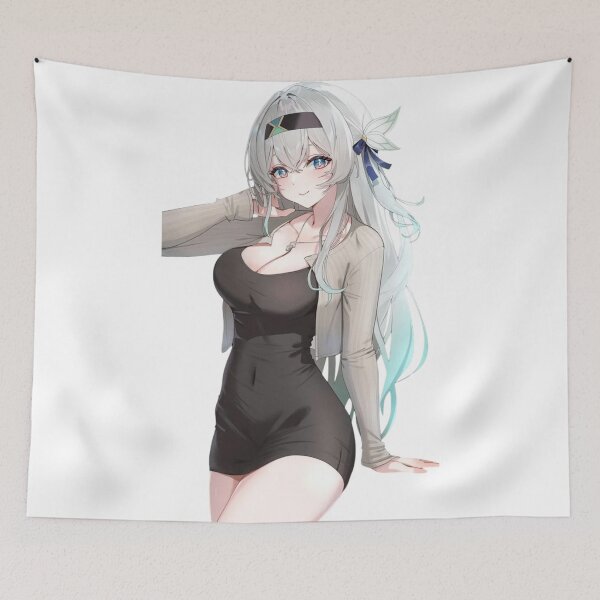 Item preview, Firefly Black Dress Honkai Star Rail designed and sold by KomiArts.