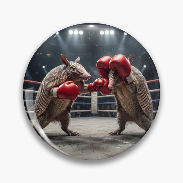 Item preview, Armadillo Fights a Tomato Can designed and sold by Tridentulus.