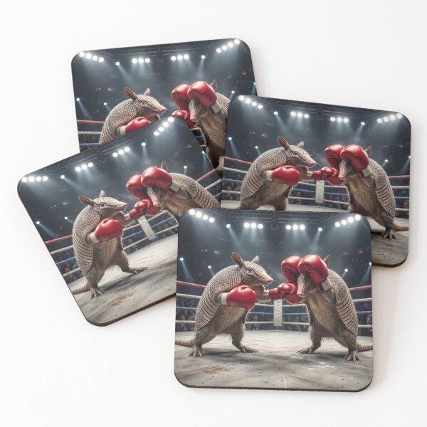 Item preview, Armadillo Fights a Tomato Can designed and sold by Tridentulus.