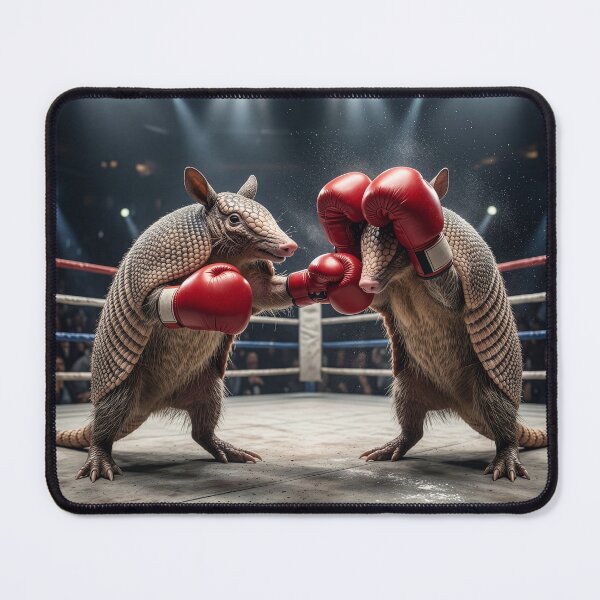 Item preview, Armadillo Fights a Tomato Can designed and sold by Tridentulus.