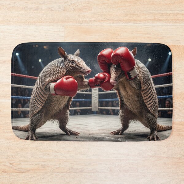 Item preview, Armadillo Fights a Tomato Can designed and sold by Tridentulus.