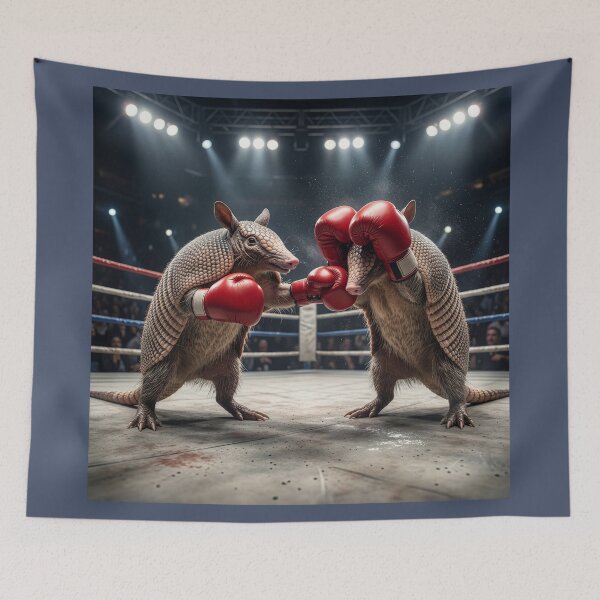 Item preview, Armadillo Fights a Tomato Can designed and sold by Tridentulus.