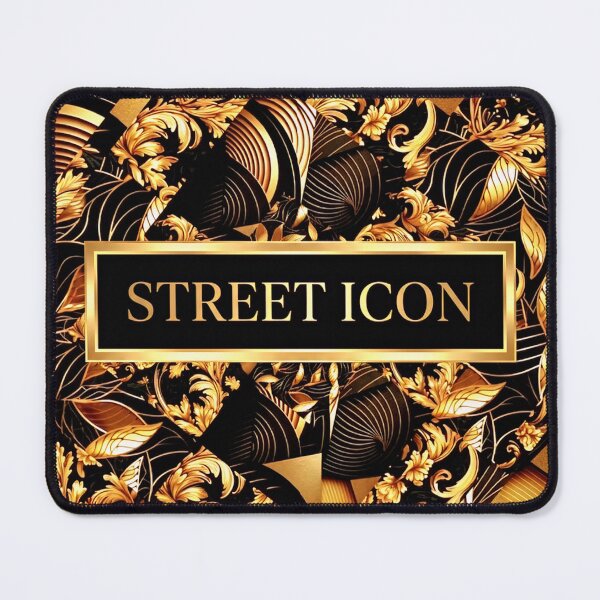 Item preview, Street Icon Baroque Gold and Black Luxury Pattern designed and sold by Stree-Icon-Shop.