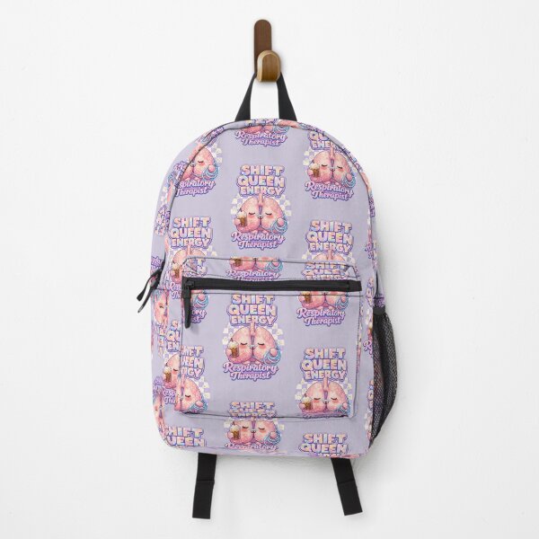 Item preview, Cute Kawaii Lungs Respiratory Therapist Shift Queen Energy Pastel Coffee Nurse Week designed and sold by ClinicalHubs.