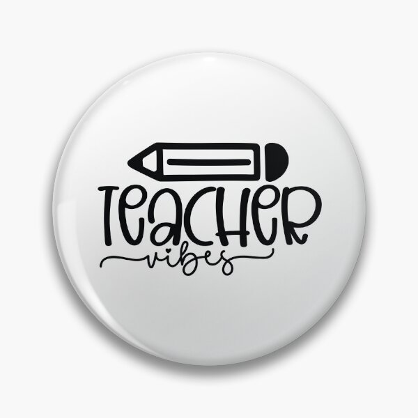 Item preview, Teacher Vibes - Cute School Mentor Aesthetic Professional Gift designed and sold by FuzionRaptor.