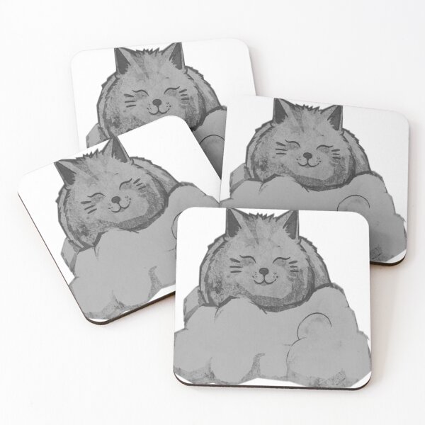 Item preview, Sleepy Cat on Cloud designed and sold by kinpirks.