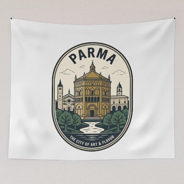 Item preview, Vintage Parma Italy Travel Badge designed and sold by k3rstman1.