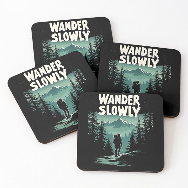 Item preview, Wander Slowly Forest Bathing Trails designed and sold by MooonTees.