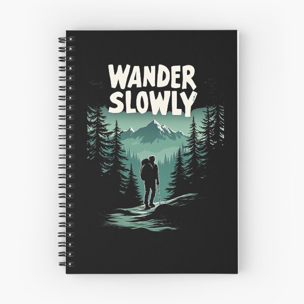 Item preview, Wander Slowly Forest Bathing Trails designed and sold by MooonTees.