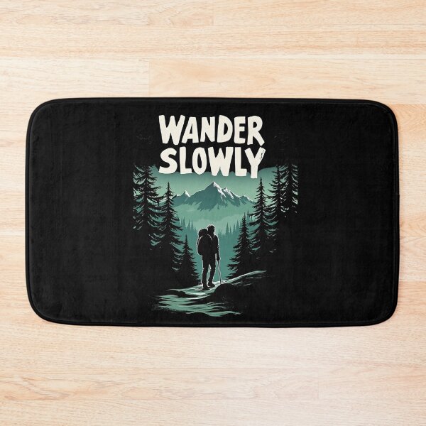 Item preview, Wander Slowly Forest Bathing Trails designed and sold by MooonTees.