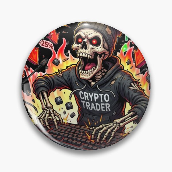 Item preview, Crypto Trader Liquidation Market Crash designed and sold by Maclaw200d.