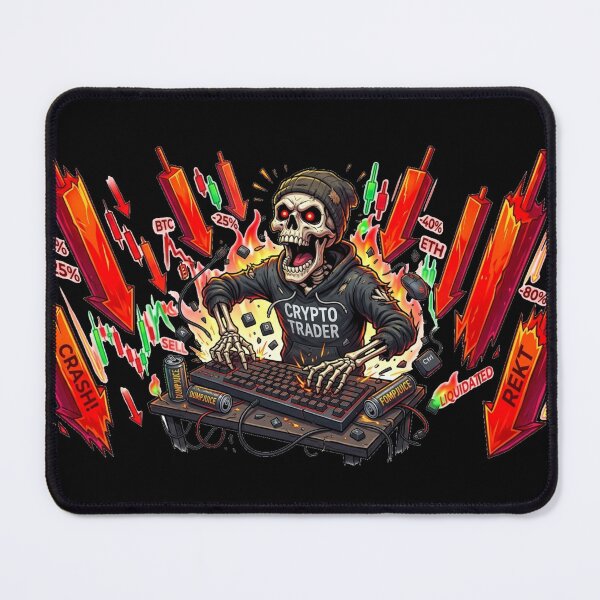 Item preview, Crypto Trader Liquidation Market Crash designed and sold by Maclaw200d.