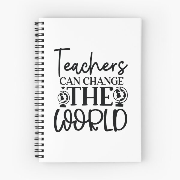 Item preview, Teachers Can Change The World - Inspirational School Mentor Gift designed and sold by FuzionRaptor.