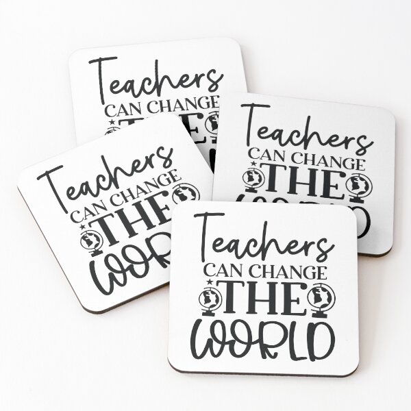 Item preview, Teachers Can Change The World - Inspirational School Mentor Gift designed and sold by FuzionRaptor.