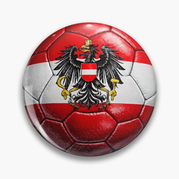 Item preview, Austria Football Flag Design designed and sold by redsharkuk.