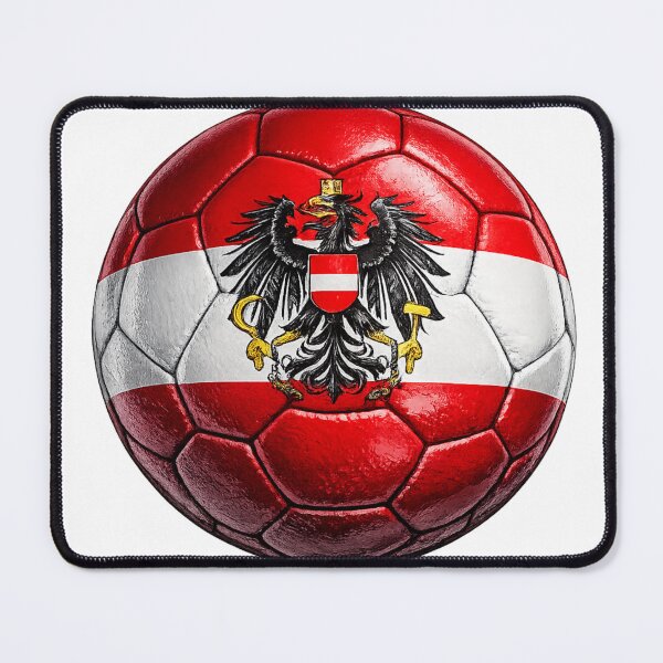 Item preview, Austria Football Flag Design designed and sold by redsharkuk.