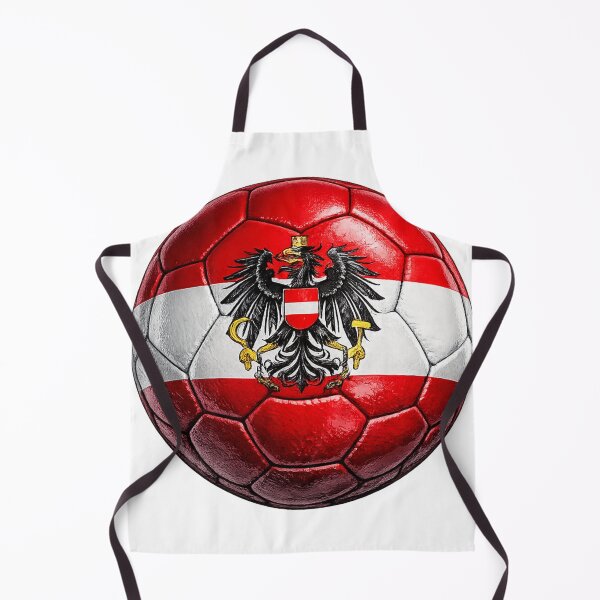 Item preview, Austria Football Flag Design designed and sold by redsharkuk.