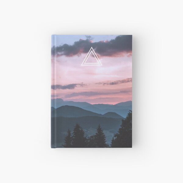 Minimalist Journal - Mountains at Dawn Hardcover Journal
