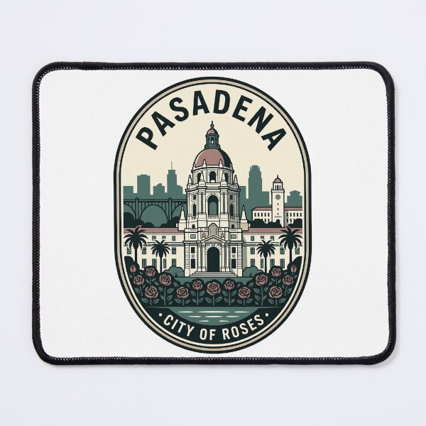 Item preview, Vintage Pasadena City of Roses Travel Badge designed and sold by k3rstman1.