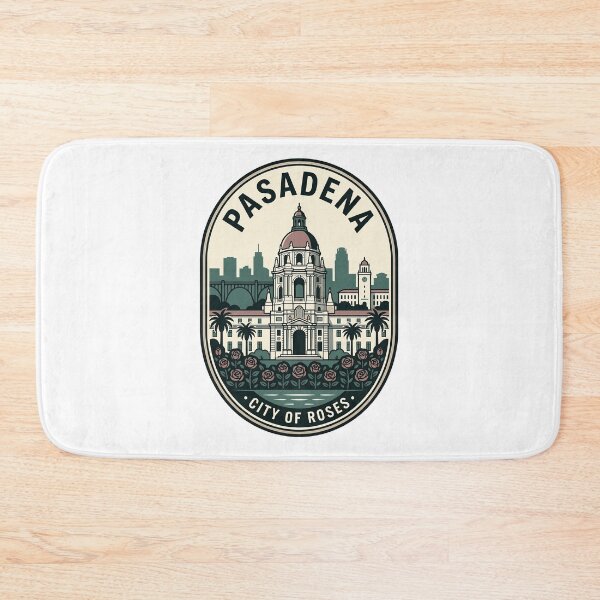 Item preview, Vintage Pasadena City of Roses Travel Badge designed and sold by k3rstman1.