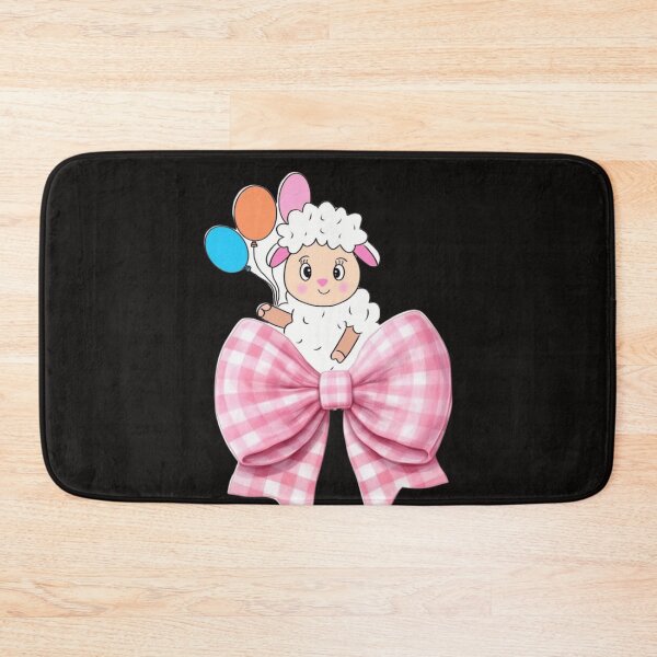 Item preview, Cute Eid Mubarak Lamb with Pink Bow Aid Al Adha T-shirt  designed and sold by New Art.