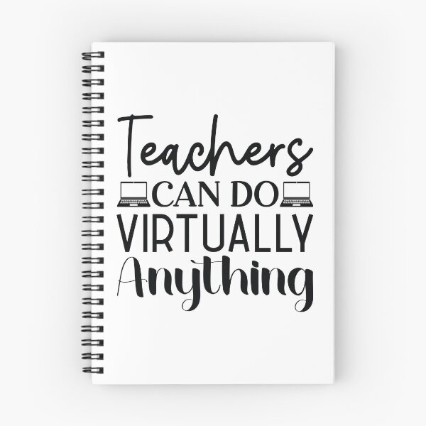 Item preview, Teachers Can Do Virtually Anything - Funny Online Mentor School Gift designed and sold by FuzionRaptor.