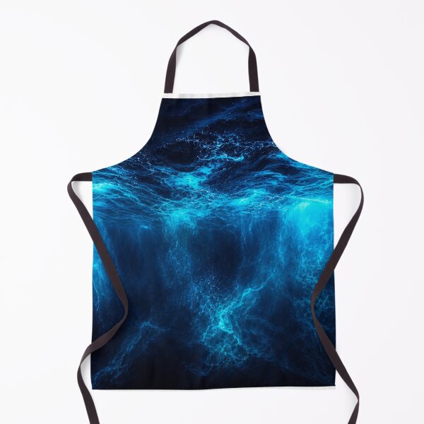 Item preview, Deep Ocean Bioluminescent Storm Art designed and sold by irfanshikh.